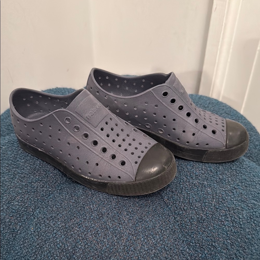 Kids Gray Native Shoes - Size C13